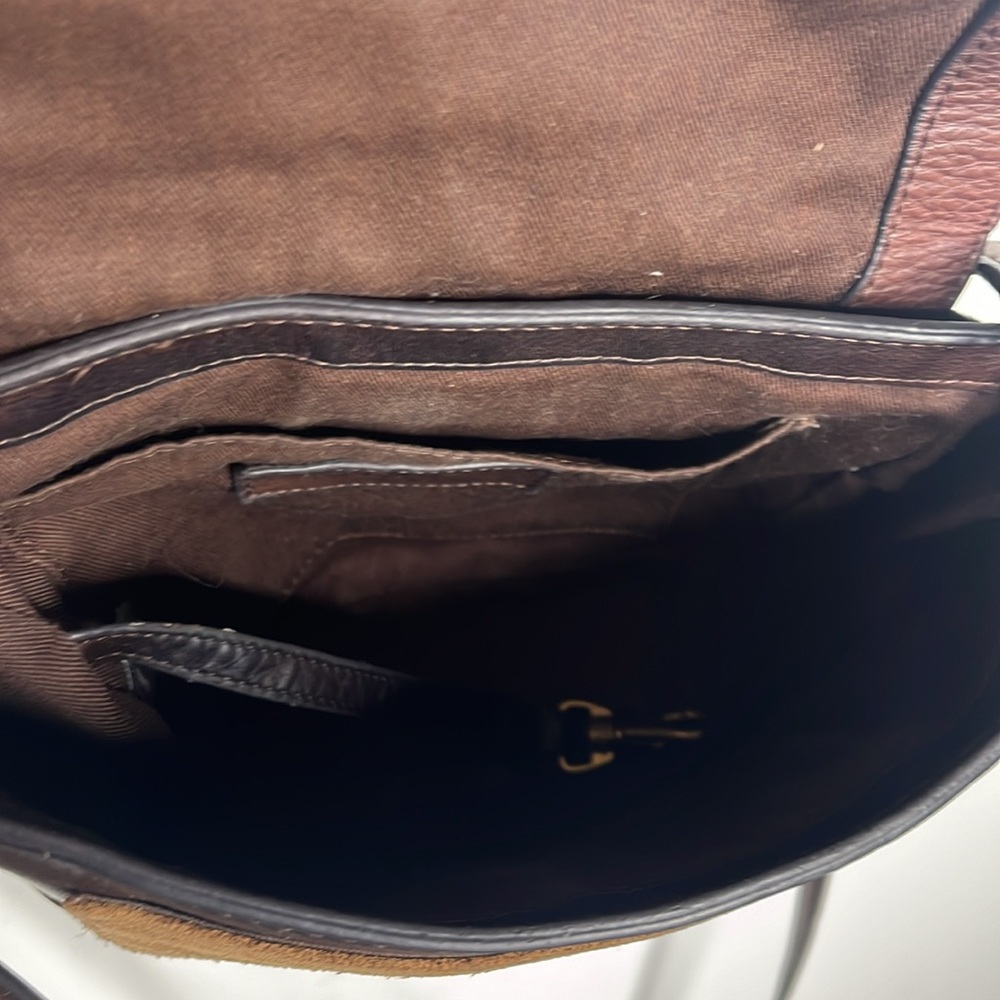 FRYE Clara Leather Crossbody Saddle bag - Picture 10 of 13